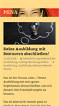 Mobile Screenshot of mina-frankfurt.de